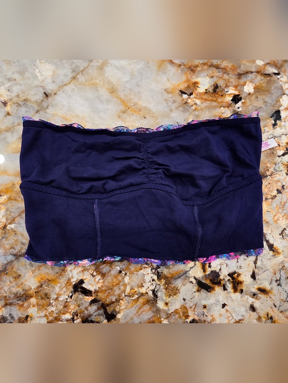 Victoria's Secret PINK Lace Bandeau Bralette L - Picture 4 of 8